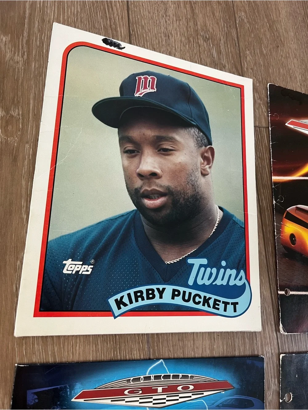 Vintage trapper keeper folder bundle Bald Eagle/football, Pontiac GTO, Kirby